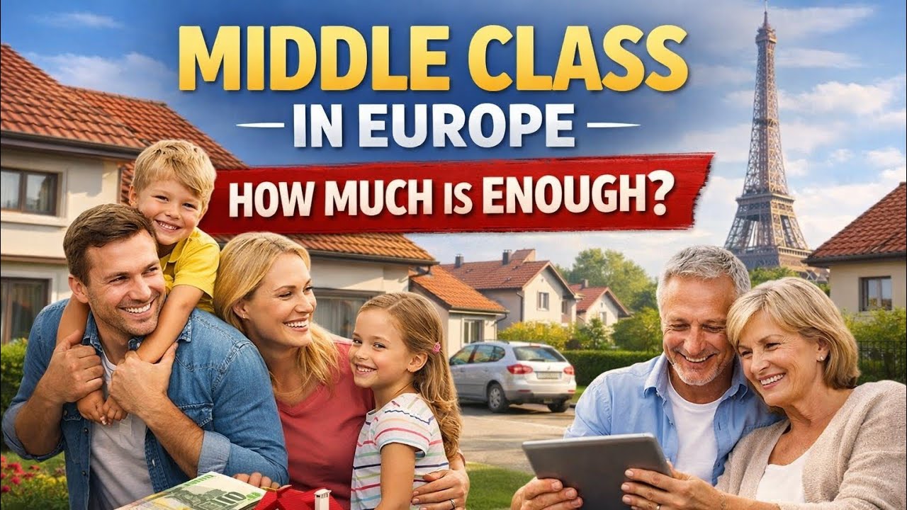What Income Is Considered Middle Class in Europe?