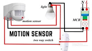 MOTION SENSOR WIRING