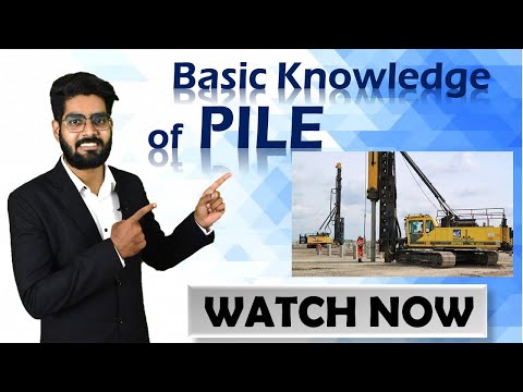 BASIC KNOWLEDGE ABOUT PILE FOUNDATION, HOW TO CALCULATE QUANTITY FOR PILE FOUNDATION BY CIVIL GURUJI