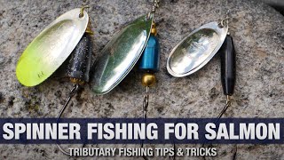 How To FISH SPINNERS For Spring/Summer King Salmon (River Fishing SECRETS!)