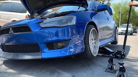 OBX Header Install On A Lancer GTS