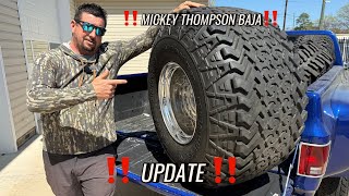 Mickey Thompson Update As Promised We Have Been In Close Communication Baja Belted Back?