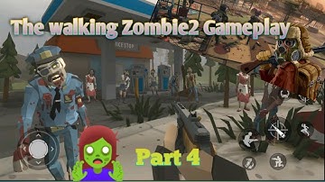 The walking zombie 2 Gameplay|#part4 #offlineshootinggame #gaming #realcommandogame #games