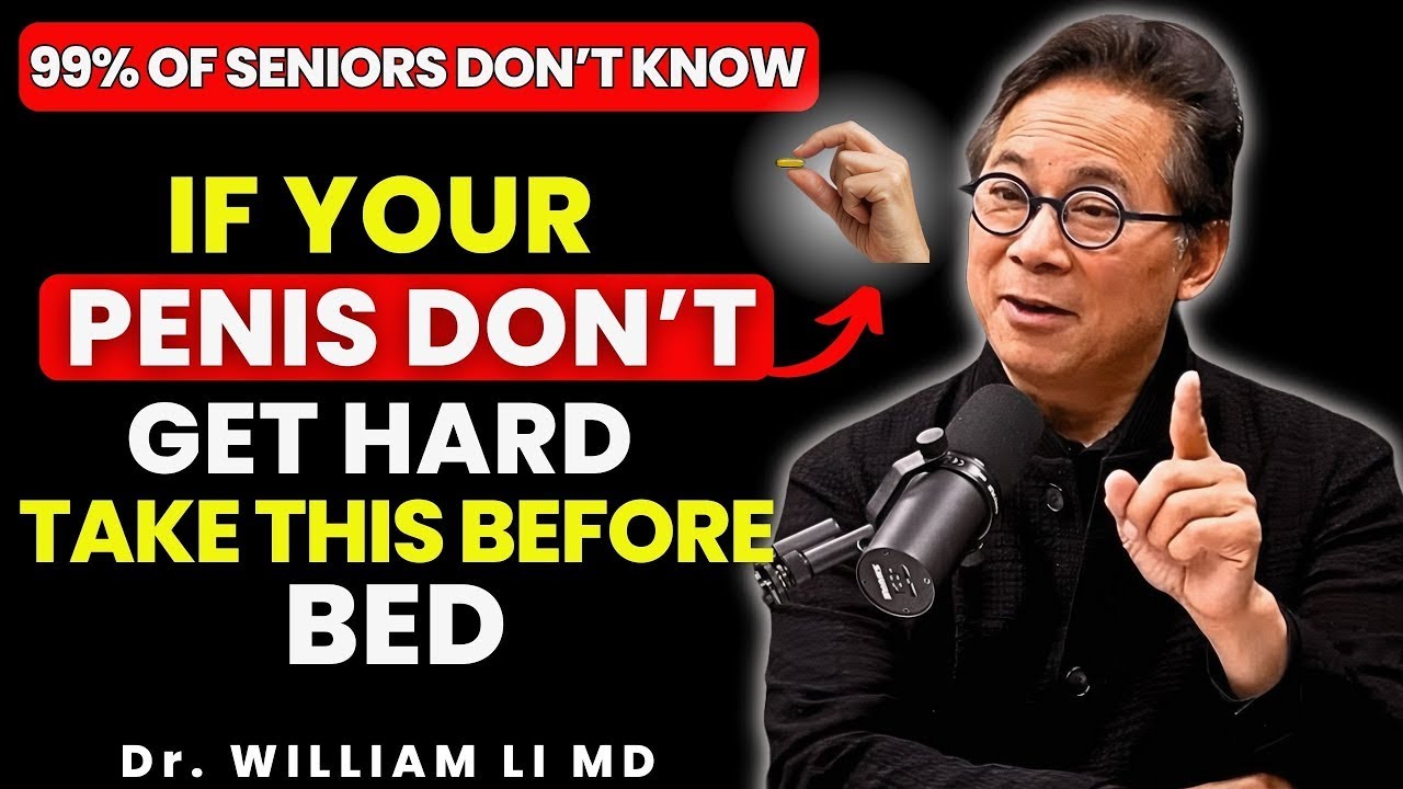 Men Over 60: Just 1 Vitamin Before Bed! For Harder Erections And Better Sleep | Dr. William Li