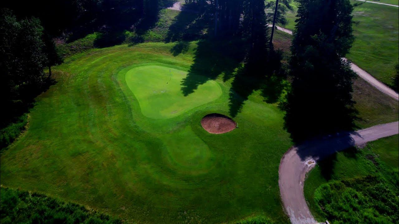 Edson Golf Course Hole 1 Fly Over YouTube