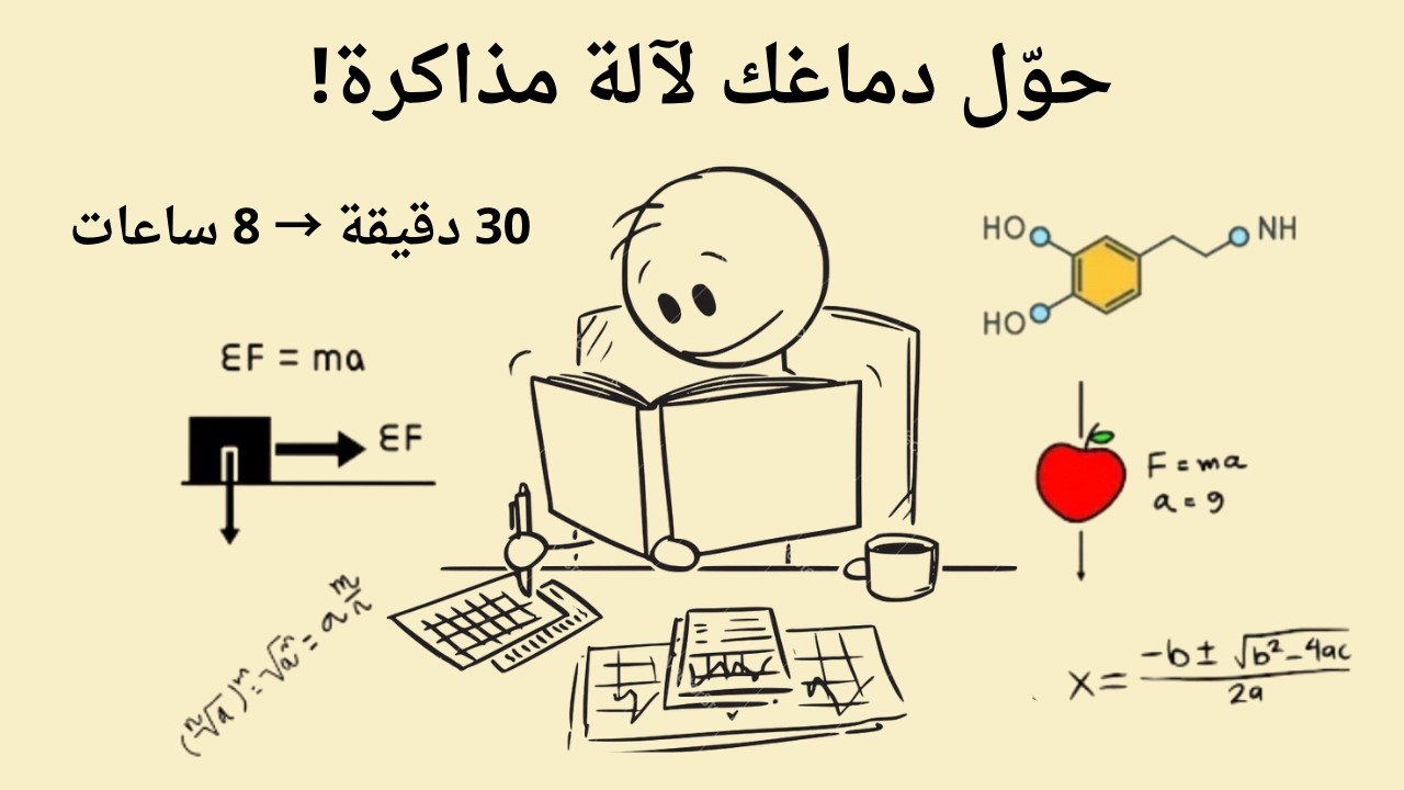 روتين بسيط يخدع دماغك… ويخليك تعشقك المذاكرة!