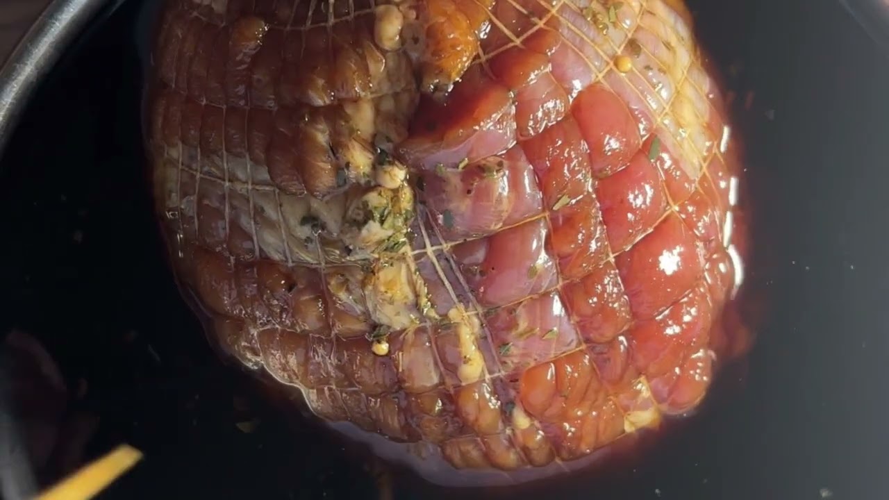 Szynk wieprzowa pieczona w piekarniku