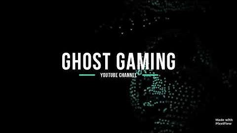 Intro of our gaming channel... (First video of our channel)#Ghost Gaming