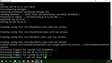 Part 8 of 12 - Raspberry Pi Secure Baseline Setup - Firewall