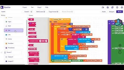 Kodular   Firebase   ListView    Salvar   Alterar    Excluir   Completo1