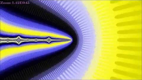 Deep Mandelbrot Set Zoom Animation - 10^252 (1.8E252or 2^838)