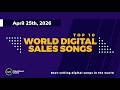 US World Digital Song Sales Top 10 (April 25th, 2026)