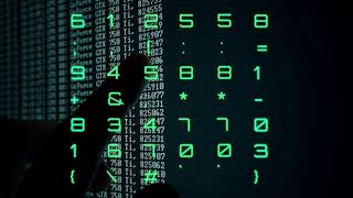 Techonology numeric background simple animation full HD vfx footage