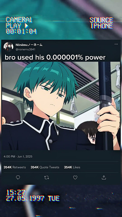 bro used his 0.000001% power☠️🥶|| yozakura family