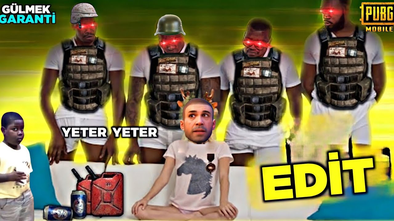 MÜKEMMEL EDİT 😱 1 VS 4 – VİCTOR YETER YETER 😂 PUBG MOBİLE KOMİK MONTAJ