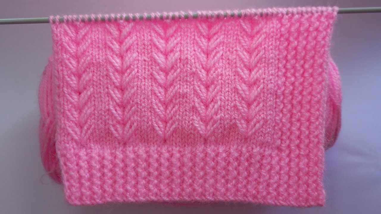 HERMOSO PUNTO TEJIDO A DOS AGUJAS | SAMANTHA 💗