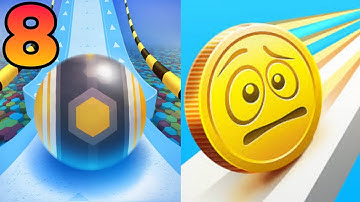 🌀⚡ACTION BALLS VS 🪙💰COINS RUSH Speedrun Gameplay