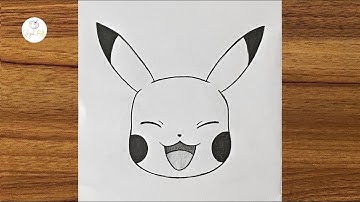 How to draw Pikachu for beginners || Easy Pikachu drawing | Beginners drawing tutorials step by step