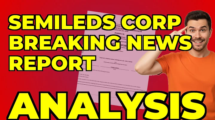 My Key Takeaway from SemiLEDs' Latest 8-K Filing