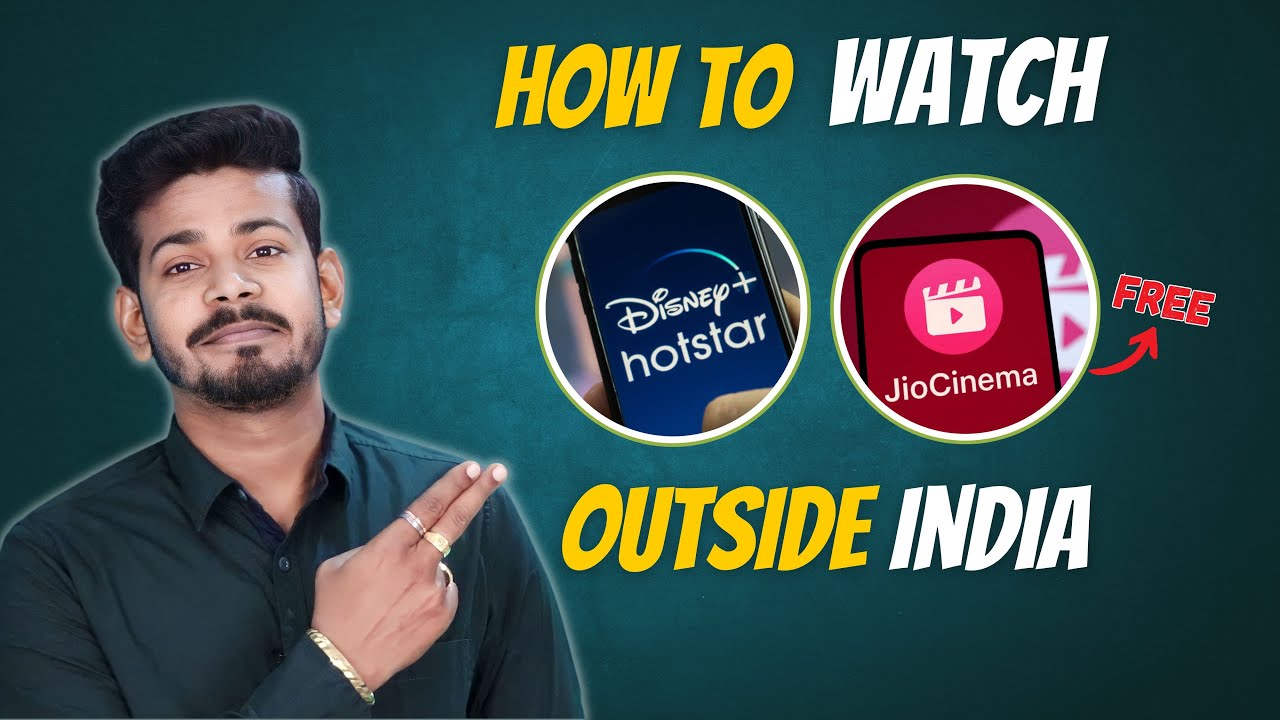 How to Watch Jiocinema & Hotstar Outside India | Watch Indian TV Shows