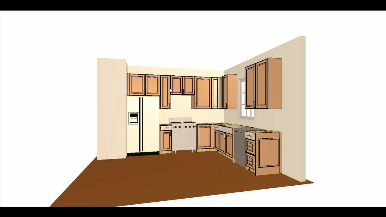 simple kitchen layout YouTube