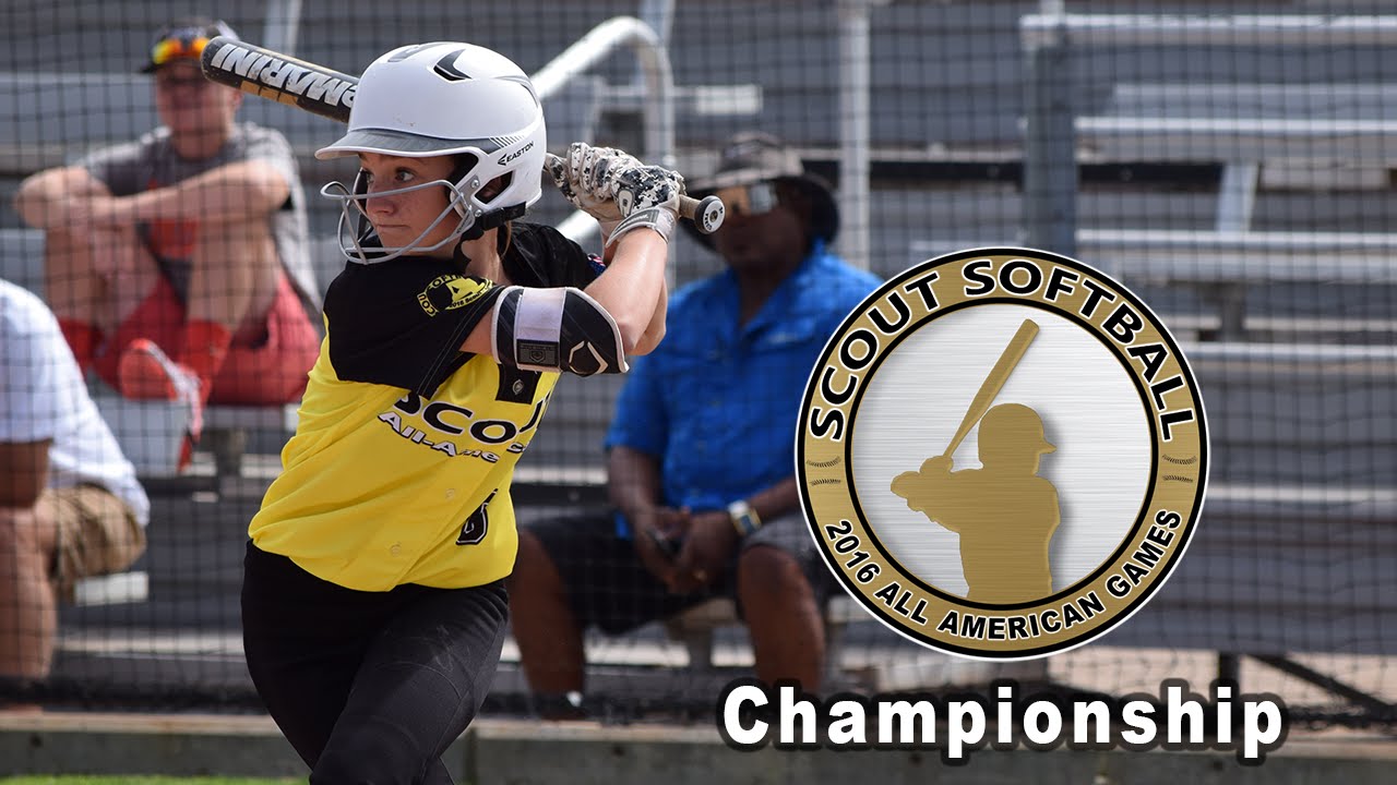 2016 Scout Softball AllAmerican Games Complete Championship Game