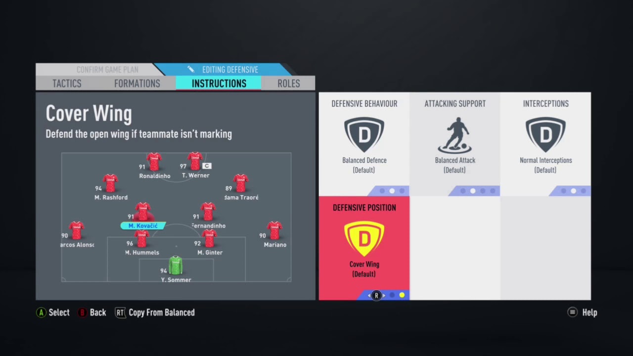 END GAME 4222 Custom Tactics & Player Instructions! FIFA 20