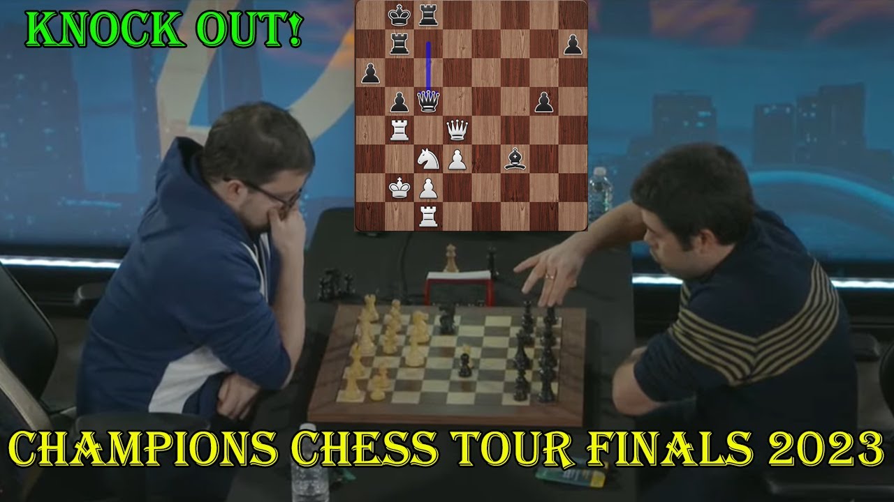 Champions Chess Tour FINALS 2023 - SOBREVIVÊNCIA / Nakamura será ELIMINADO?  - chesscompt on Twitch