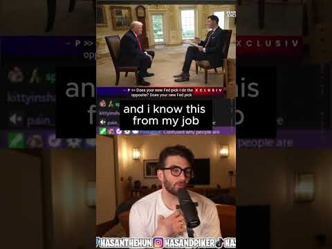 Thumbnail for Reacting to Trump on Jobs | Hasanabi Chair Reacts (Fan Channel)