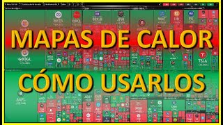 Sácale jugo a los CUADROS ROJOS Y VERDES 👉Mapas de CALOR de ACCIONES y CRIPTOMONEDAS