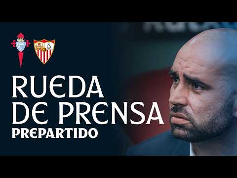 Video Rueda de prensa de Claudio Giráldez previa al Celta vs Sevilla FC
