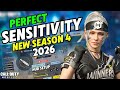 Ultimate Zero Recoil Sensitivity Settings For COD MOBILE New Season 4 2026 For BR and MP and DMZ
