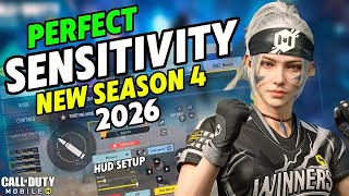 Ultimate Zero Recoil Sensitivity Settings For COD MOBILE New Season 4 2026 For BR and MP and DMZ