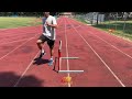 A Skip hurdle 180 Degree turn