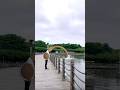 The human body transports water, greening the desert is funny special effects desert greening