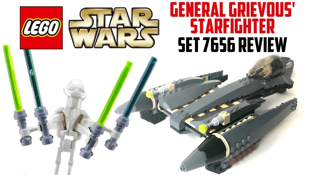 LEGO General Grievous' Starfighter Set 7656 Review - 2007 Set