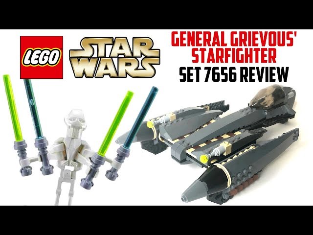 LEGO General Grievous' Starfighter Set 7656 Review - 2007 Set