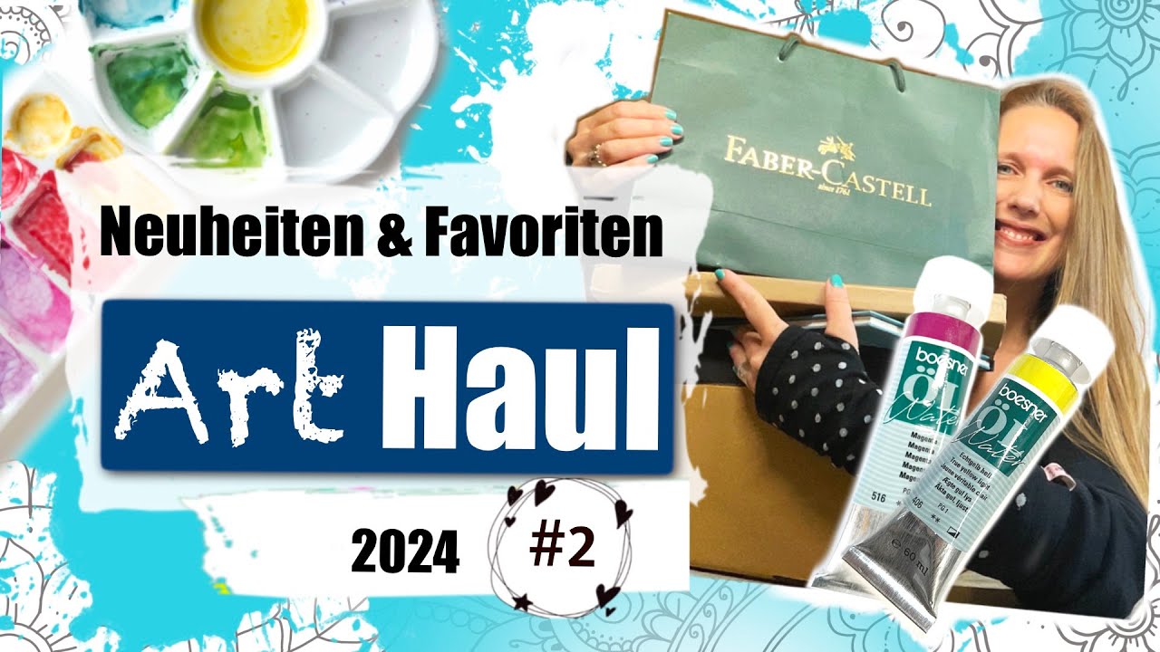 ART HAUL | ✨ Lieblingsprodukte und NEUHEITEN geshoppt ✨| Boesner, Faber-Castell und mehr