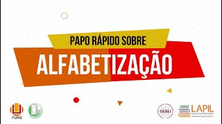 Papo Rápido sobre Alfabetização: A Organização do Trabalho Pedagógico (Sequências Didáticas) - 3