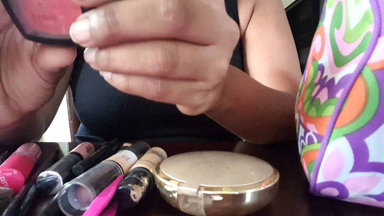 Asmr soft spoken what's in my makeup bag