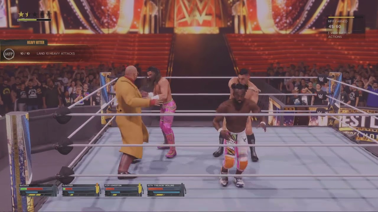 WWE 2K24 l My faction l battle royal l Batista