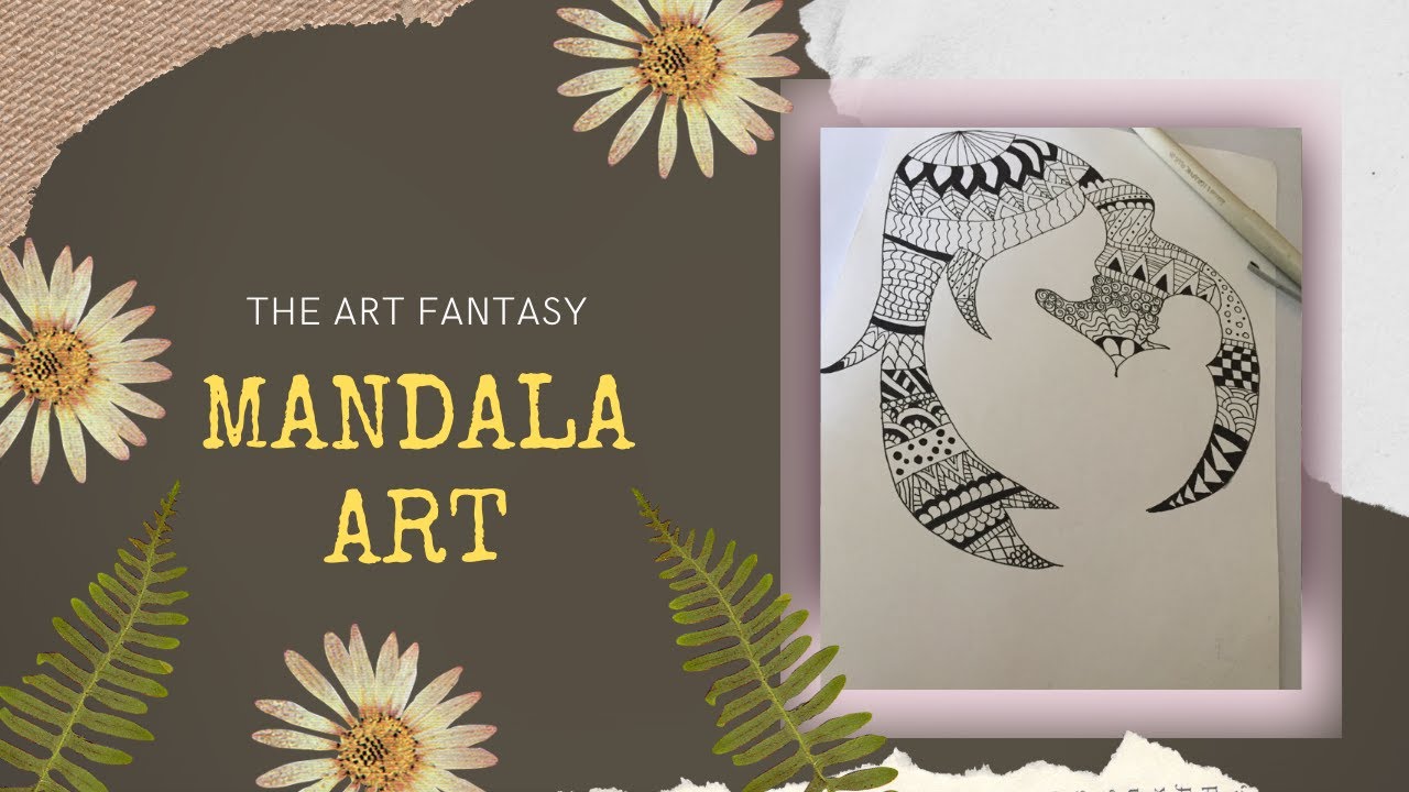 Mandala art# art for beginners #innovation - YouTube