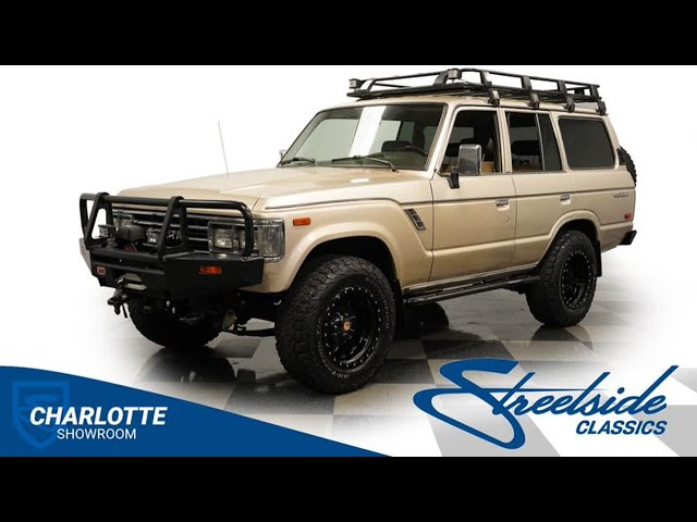 1989 Toyota Land Cruiser FJ62 Restomod 9744-CHA for sale
