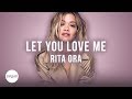 Rita Ora - Let You Love Me (Official Karaoke Instrumental) | SongJam