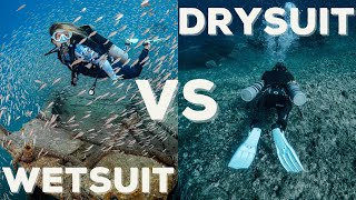 Drysuit vs Wetsuit: 5 Ways To Stay Warm While Scuba Diving