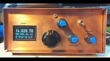 Review of EGV+V2 CW QRP Transceiver