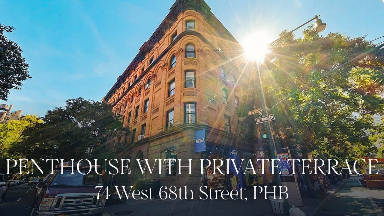 Upper West Side Penthouse for Rent - 74 West 68th St PHB