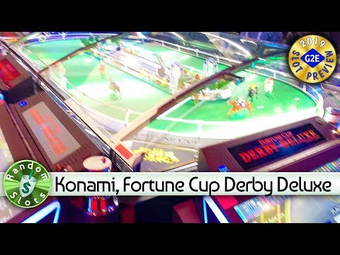 Fortune Cup Deluxe  slot machine preview, Konami, #G2E2019 (G2E 2019)