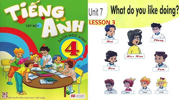English 4 Unit 7: What do you like doing? Lesson 3