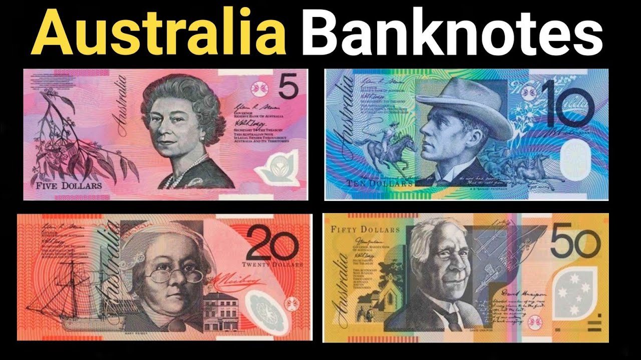 australia currency australia banknotes australia dollar youtube